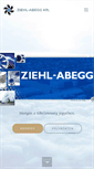 Mobile Screenshot of hu.ziehl-abegg.com
