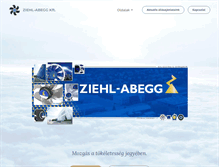 Tablet Screenshot of hu.ziehl-abegg.com